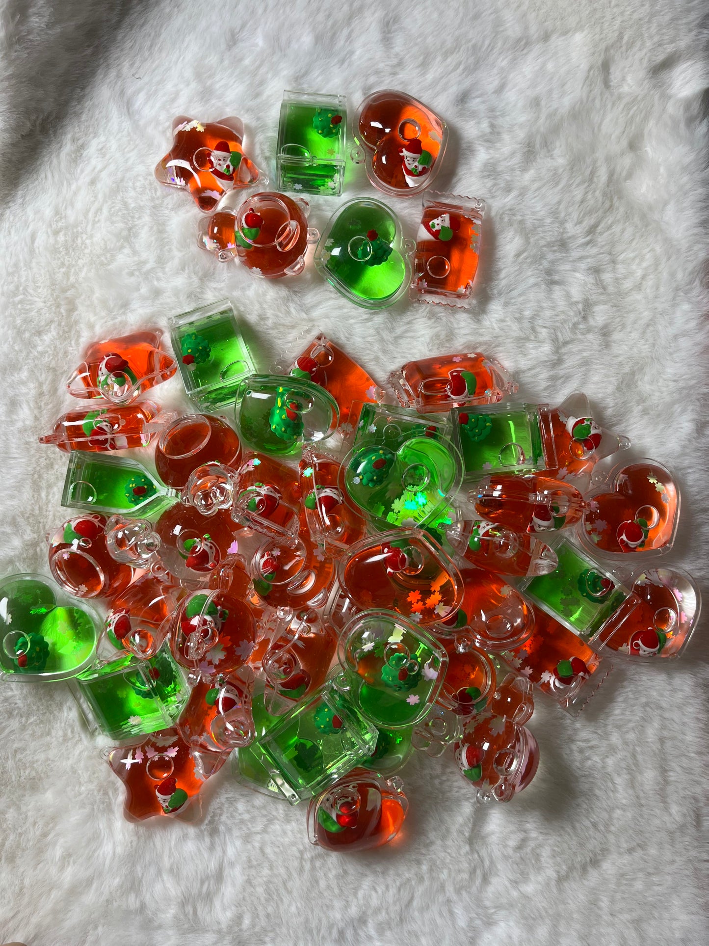 #10 ---（ClearanceSale）Sanrio Water/Liquid Keychain (Direct Buy)