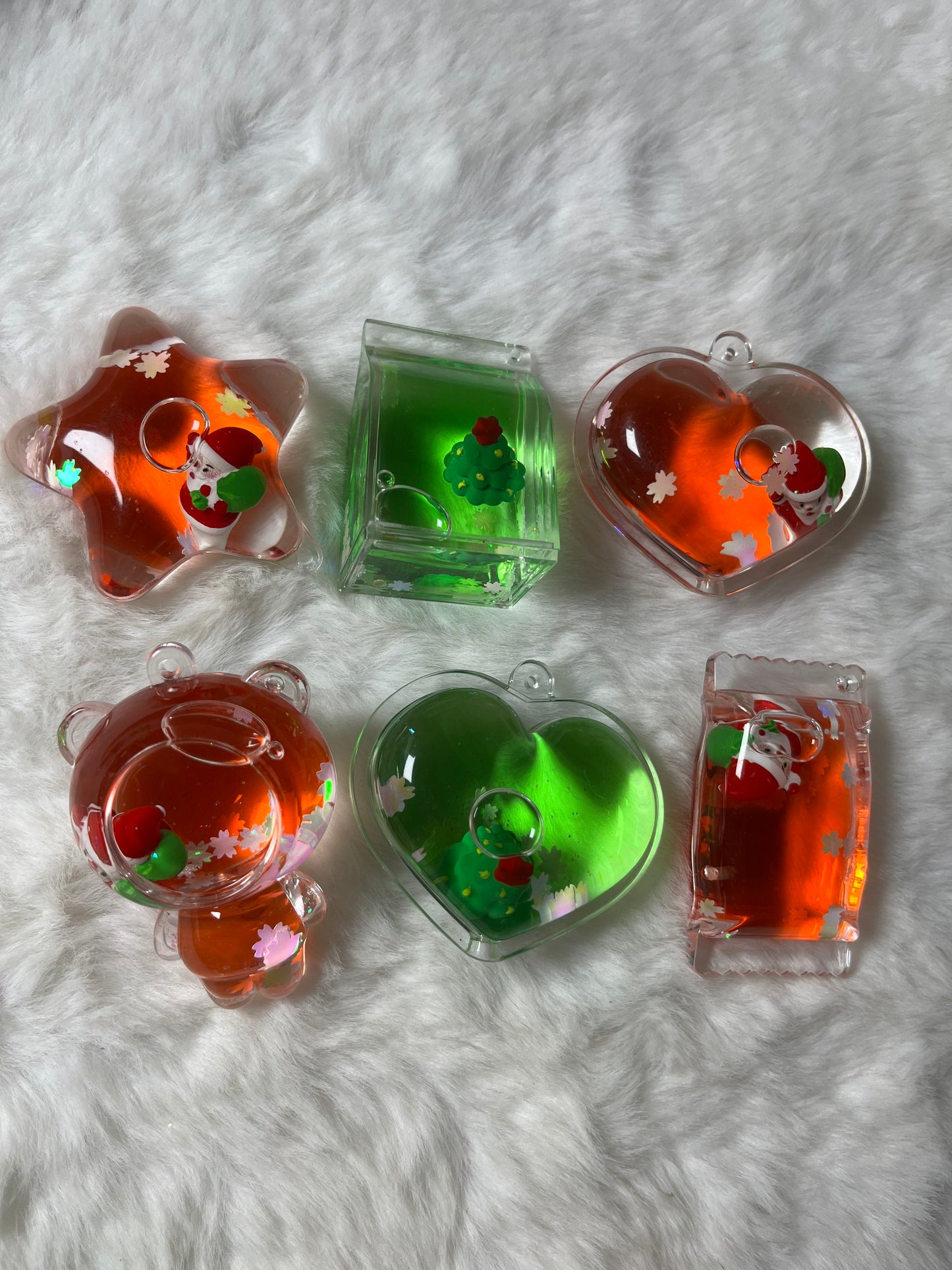 #10 ---（ClearanceSale）Sanrio Water/Liquid Keychain (Direct Buy)