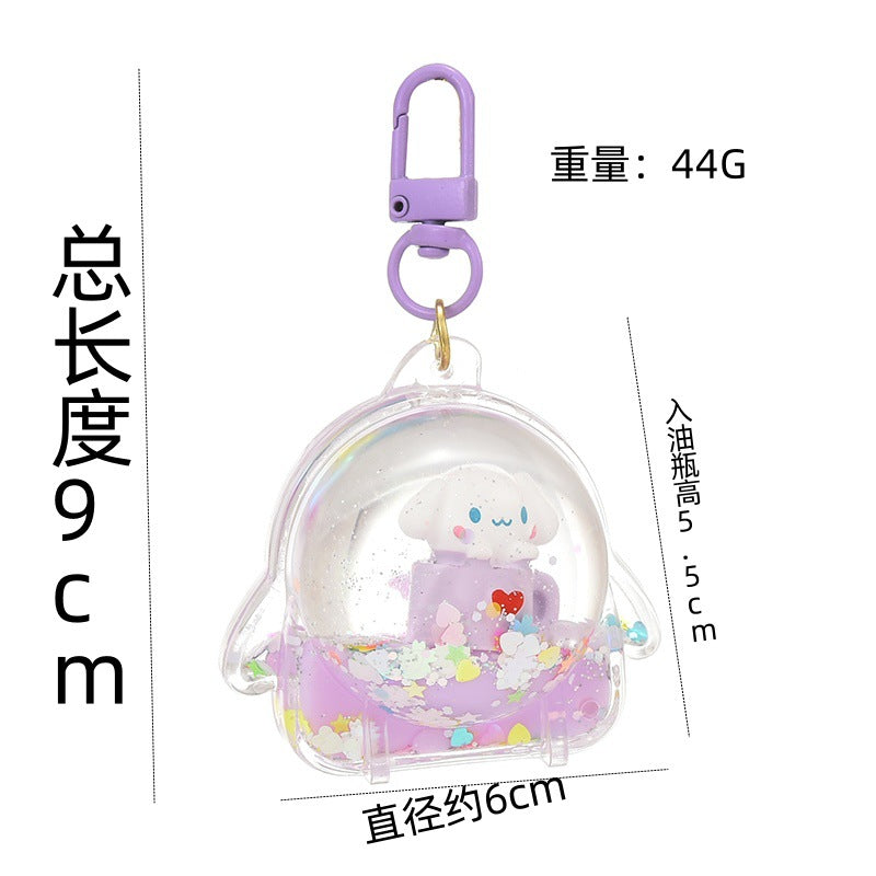 #10 ---（ClearanceSale）Sanrio Water/Liquid Keychain (Direct Buy)